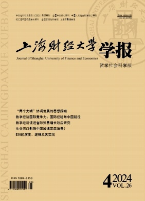 上海财经大学学报封面